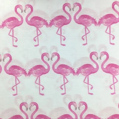 3pc Nicole Miller Pink Flamingo Heart TWIN Sheet Pillowcase Set Girls Room Decor - Image 1 of 4