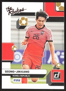2022 Panini Donruss The Rookies Seong-jin Kang RC #9 Korea Republic