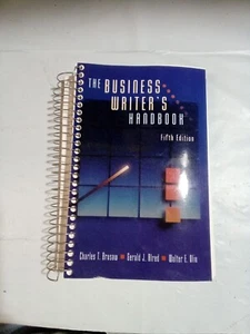 Business Writers Handbook Fifth Edition by Brusaw, Charles T. *LIKE NEW* - Picture 1 of 12