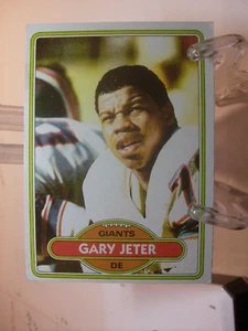 1980 Topps Football Card   #434 Gary Jeter RC     (93784) - Picture 1 of 2
