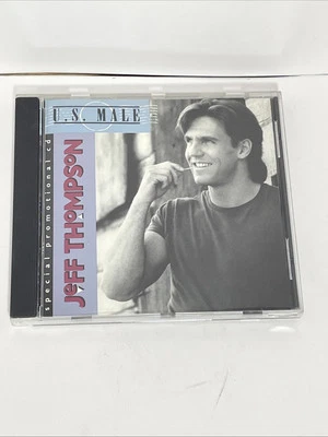 Jeff Thompson RARE Single/Interview PROMO CD-US Male-ft Alan Jackson Single - Image 1 of 3