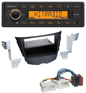 Continental 1DIN USB AUX MP3 Autoradio für Hyundai Veloster (ab 2011) - Bild 1 von 5