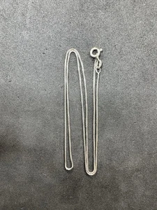 2,2 g Vintage Sterling Silber 925 Box Kette 18,5" Schmuck Konvolut W - Bild 1 von 6