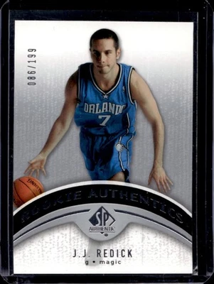 2006-07 SP Authentic JJ Redick RC Rookie #86/199 Magic - Image 1 of 2