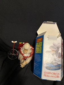 Steiff Ltd Ed Golden Age Circus "Chimp on Unicycle" Performers w/ original box - Picture 1 of 6