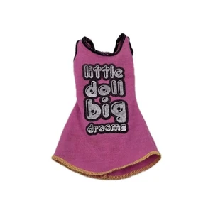 Barbie Fashionistas Moda Pequeña Muñeca Big Dreams Rosa Pijama - Imagen 1 de 3