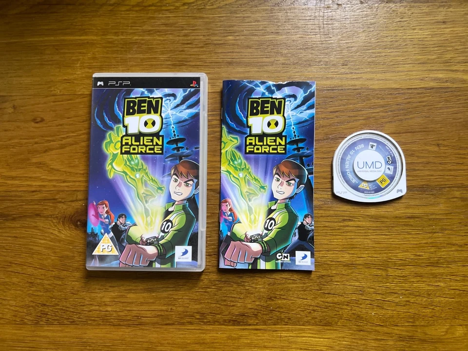 Sony PlayStation psp ben 10 alien force uk version excellent condition - Image 1 of 1