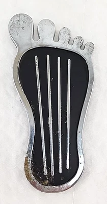 Pedal de acelerador descalzo Hot Rod Big Foot vintage años 70 CAL-CUSTOM usado Foto 1 de 4