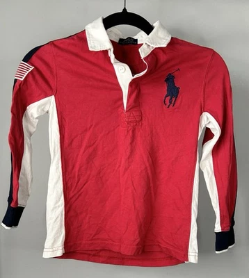 Polo Ralph Lauren Long Sleeve Collard Shirt Youth Size Small - Image 1 of 3