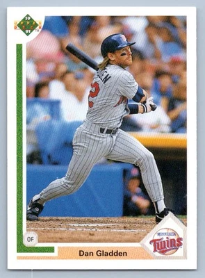 1991 Upper Deck Dan Gladden #659d Minnesota Twins - Image 1 of 2