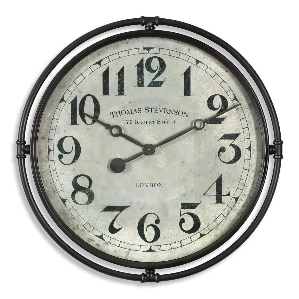 Reloj de pared industrial Uttermost 06449 Nakul Foto 1 de 4