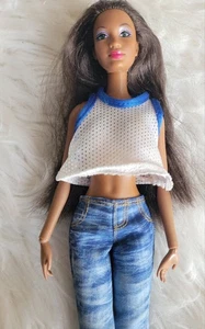 Barbie So In Style S.I.S Doll Articulated Hands & Legs " Cracked Neck" Rare - Picture 1 of 7