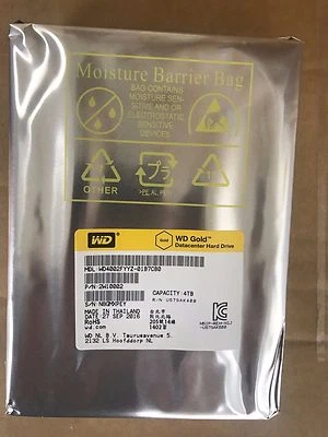 *New* Western Digital (WD4002FYYZ) 4TB, 7200RPM, 3.5" Enterprise Internal HDD - Image 1 of 3