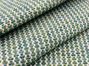 Tela de tapicería a rayas versátil Thibaut Crypton - Ryder Emerald 3,55 yardas W74086 - Imagen 1 de 4