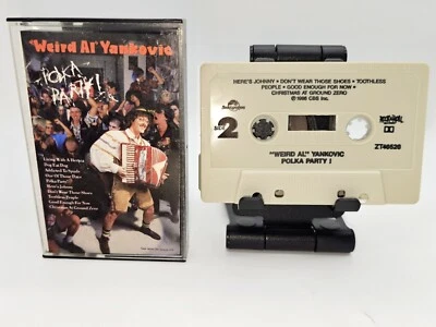 Weird Al Yankovic POLKA PARTY 1986 Rock N Roll Scotti Brothers Cassette - Image 1 of 4