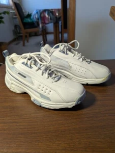 Vintage REEBOK DMX NEMESIS DMX Womens SZ 7.5 FL WHT/BL FADE/SUMMER GRN - Picture 1 of 7