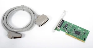 Hasselblad Imacon Flextight scanner PCI SCSI card + cable SCSI II HD50 0373 - Picture 1 of 5