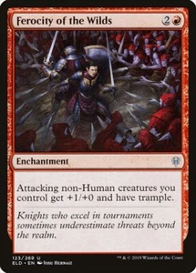 Ferocity of the Wilds (123) Trono de Eldraine ELD MTG Magia - Imagen 1 de 1