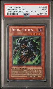 YUGIOH EXODIA NECROSS Limited Secret Rare Holo MC2-EN003 PSA 9 MINT - Picture 1 of 2