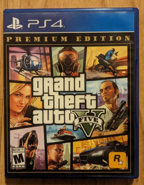 Sony Playstation 4 Grand Theft Auto V, Edição Premium, Ofertas de jogos PS4  para Plataforma, Discos de jogos PlayStation5 - AliExpress