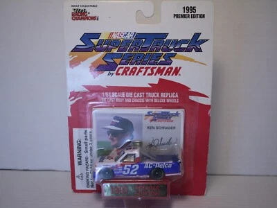 1995 Racing Champions Super Truck Series Ken Schrader #52 AC-Delco Colector Card - Image 1 of 4