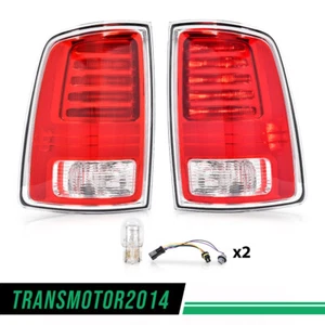 Rear LED Tail Lights Lamp Pair Fit For 2013-2018 Ram 1500 2500 3500 LH & RH - Picture 1 of 9