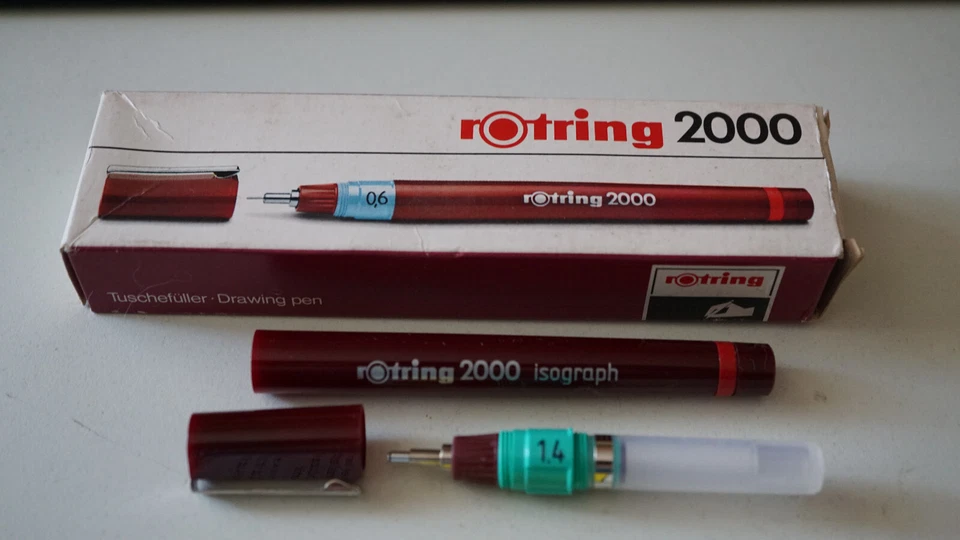 Tuschefüller rOtring Isograph 1,4 NEU/OVP - Bild 1 von 1