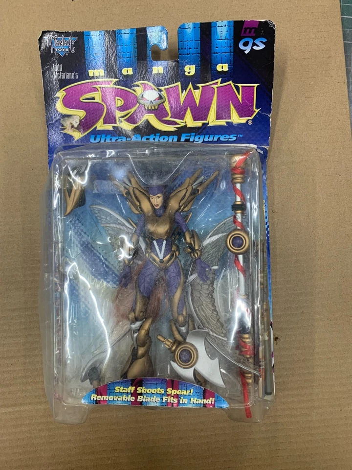 Juguetes McFarlane "The Goddess" Manga Spawn 1997 nuevos, sellados * Paquete dañado* Foto 1 de 1