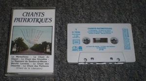 Chants Patriotiques~RARE French Patriotic Songs Compilation Cassette~Import - Picture 1 of 2