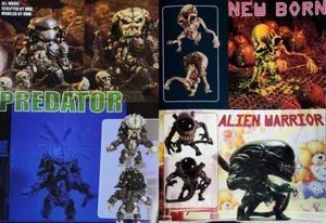 Lot of 5 X SD 3Predator+2Alien Sci-Fi Classic Movie Unbuilt Unpainted Resin Kits - Picture 1 of 4