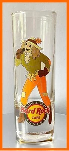 2007 HARD ROCK CAFE BOSTON PIN HARVEST EVENT SEXY SCARECROW CORDIAL SHOT GLASS - Picture 1 of 1
