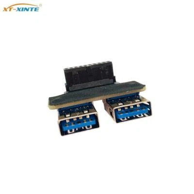 20 Motherboard 3.0 Pin Adapter to USB Female 2 Ports Header Connector Female A - Image 1 of 4