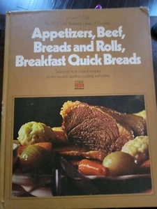 Appetizers, Beef, Breads and Rolls, Breakfast Quick Breads Vo. I 1969 Time Life - Foto 1 di 5