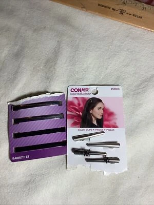 CONAIR 4 Barretas/4 Clips de Salón (8 en Total) Foto 1 de 4