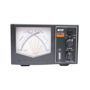 NISSEI Mini TX-502 SWR/Watt Meter 1.6-525MHz HF/V/U Meter for Walkie Talkie - Afbeelding 1 van 2