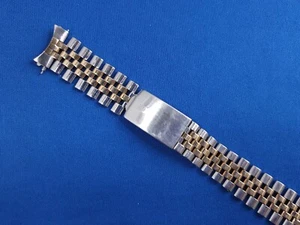 ROLEX 20MM BRACCIALE GIUBILARE PIEGATO 2 TONI 14K/SS 5,55" 62510H - Foto 1 di 8