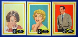 Lot of 3 SPINS AND NEEDLES Cards (R730-4), 1960 Fleer - EXMT - Picture 1 of 2