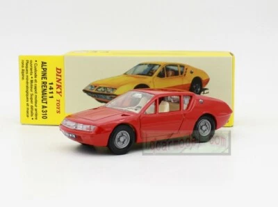 Modelo de coche diecast ATLAS DINKY TOYS 1411 ALPINE RENAULT A310 1:43 Foto 1 de 4