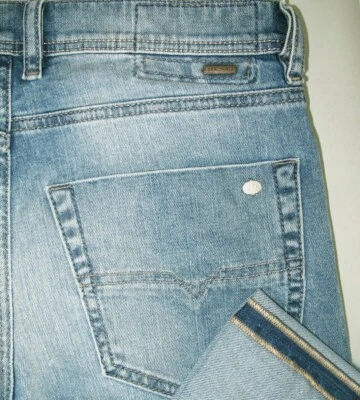 LO ÚLTIMO Pantalones de mezclilla para hombre DIESEL TEPPHAR 842H ajustados ajustados elásticos 28 x 30 (ajuste 29 x 30,5) Foto 1 de 4