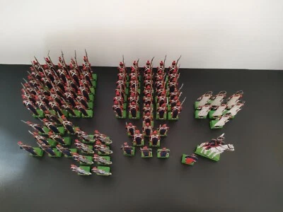 Ensemble de 95 soldats papiers 90mm Garde Impériale Second Empire 1867 - Photo 1/4