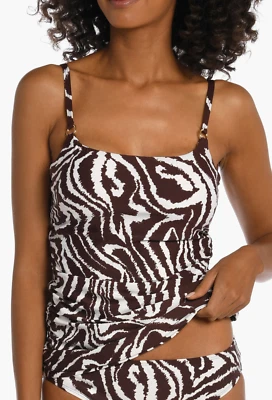 La Blanca L81517 Java Fierce Underwire Tankini Swim Top Size 10 - Image 1 of 3