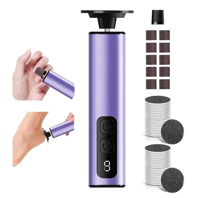 2 in 1 Electric Foot Callus Remover for Feet & Nails, Rechargeable Electric F... - Image 1 of 4