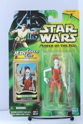 Star Wars PotJ Jedi Force File (японский вариант) - Aurra Sing (TOMY/2001) - Изображение 1 из 4