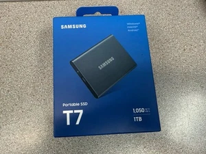 Samsung MU-PC1T0T 1TB T7 Portable SSD (Titan Gray) New - Bild 1 von 7