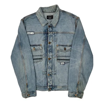 Ralph Lauren Denim Jacket - XL Light Wash Cotton - Image 1 of 4