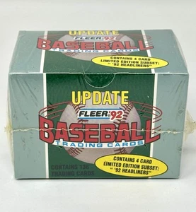 1992 Fleer Update Baseball Trading Cards SEALED box Excellent Condition - Picture 1 of 7
