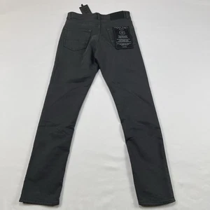 VGB Vintage Genes Black Slim Fit Comfort French Terry Denim Jeans Men’s W28x30L - Picture 1 of 16