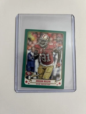 2013 Topps Magic Green Border Mini Anquan Boldin - Image 1 of 2
