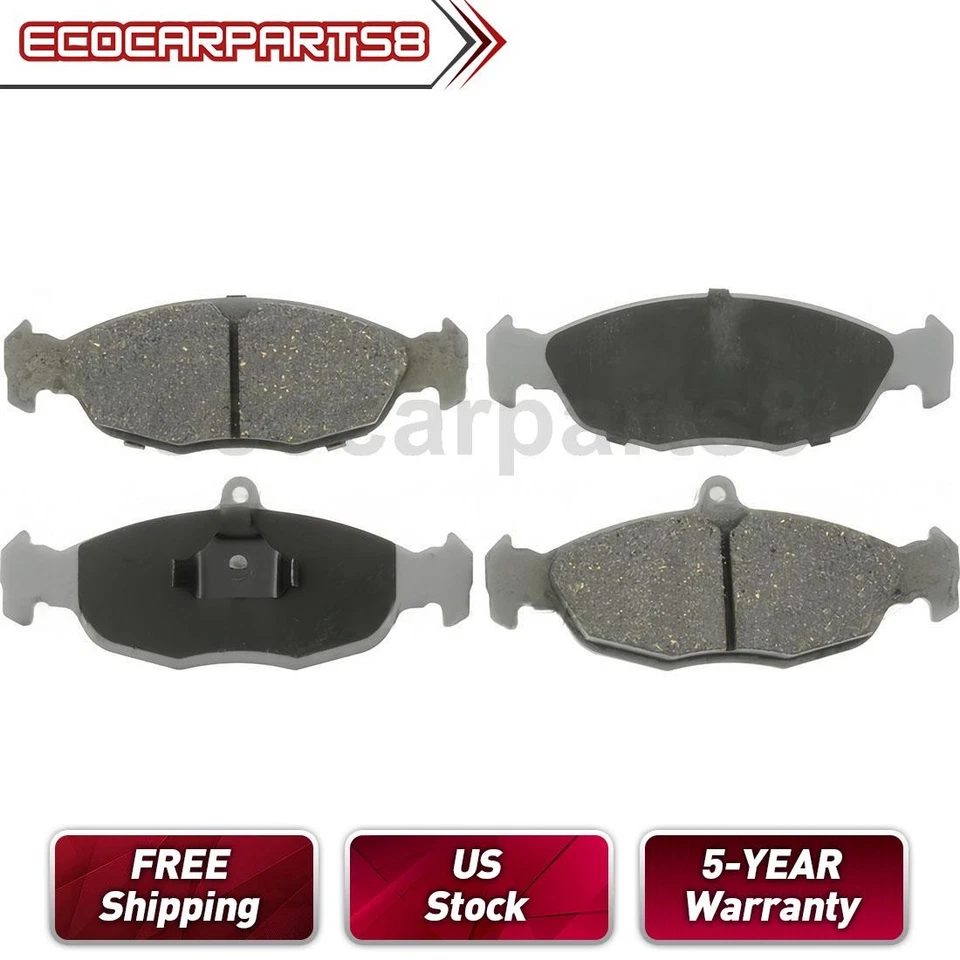 Front Ceramic Brake Pad Kit for Chevrolet Chevy Monza 1.6L 2003 - Image 1 of 1