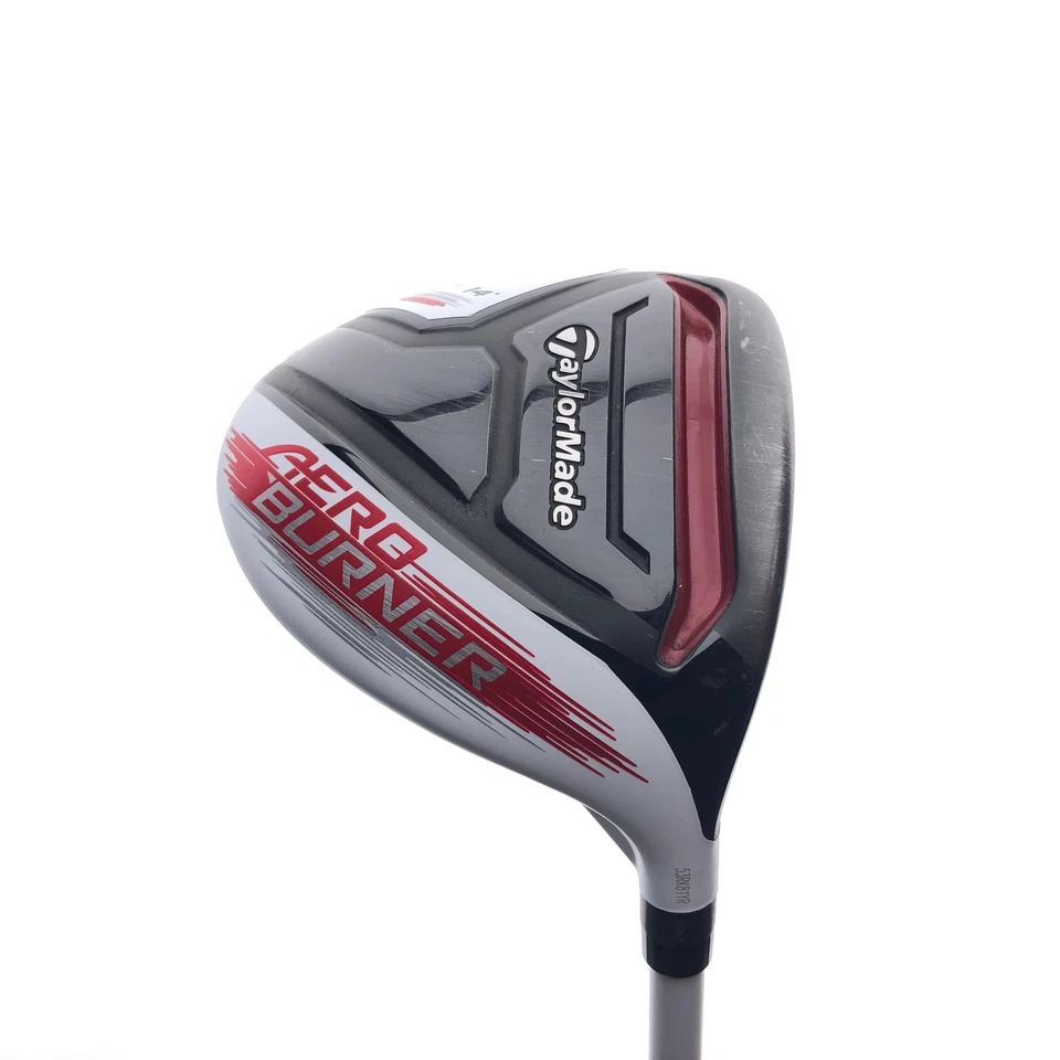 Used TaylorMade Aeroburner Mini Driver / 14.0 Degrees / Stiff Flex - Image 1 of 4